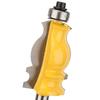 8mm Shank Woodworking Fishtail Handrail Router Bit Edge Finishing Milling Cutter