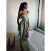 Summer New French Suspender Backless Temperament Resort Sexy Dress Women's Clothing