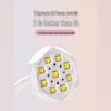 Nail Art Lotus Gel Lamp: Smart Sensor, Fast-Drying, UV, Rechargeable
