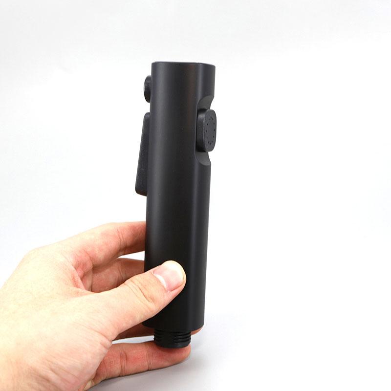 2 Way ABS Handheld Bathroom Black Sliver Shower Head High-pressure Toilet Bidet Sprayer Faucet For WC Bathroom Accessories