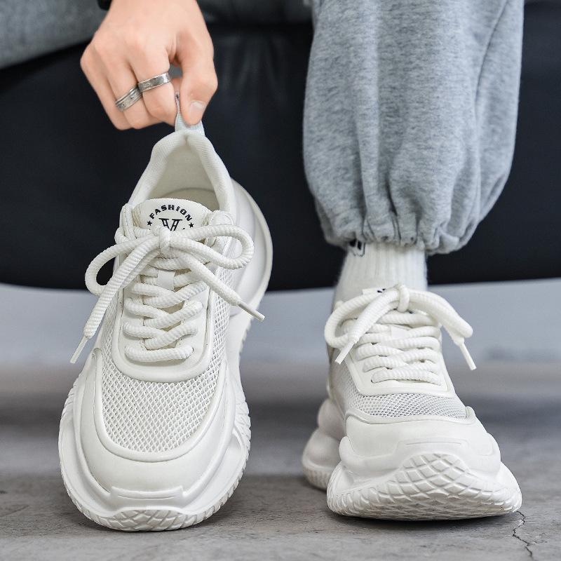 Fashion Hot selling men's mesh breathable casual shoes for outdoor anti slip and wear-resistant running and mountaineering sports shoes