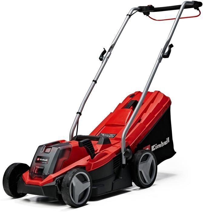 Einhell Tondeuse à gazon sans fil GE-CM 18/33 Li Kit PXC (18V, 200 m²) Livré avec Batterie 4,0 Ah et Chargeur