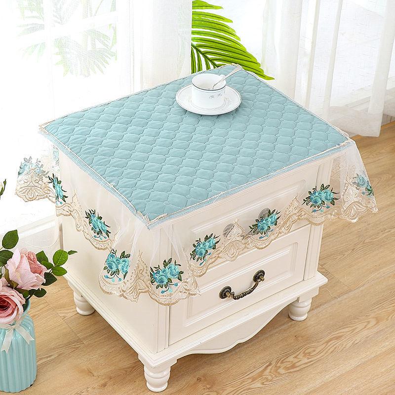 All-purpose Covers Dust-proof Bedside Table Mat Cabinet Protector Home Decor Modern Europe Dust Cover for Coffee Household