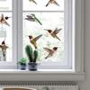 Prevent Bird Accidents with Easily Apply Window Decals Safety and Beauty AntiCollision Cling Decals for Glass Protectors