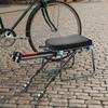 Bike Rack with Reflector Cylindrical Rear Luggage Carrier Sturdy