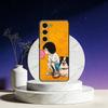 Takopii no genzai Phone Case For Samsung Galaxy A73,A72,A71,A70,A53,A52,A51,Others Soft Black Cover