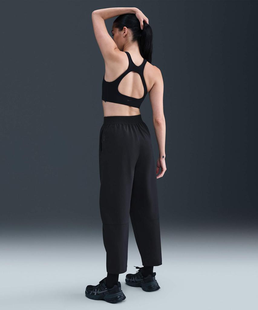 NIKE 24.7 Perfect Stretch Dry Fit High-Waisted Loose Barrel Leg Pants W - Black:Dark Smoke Grey / Hq0231-010