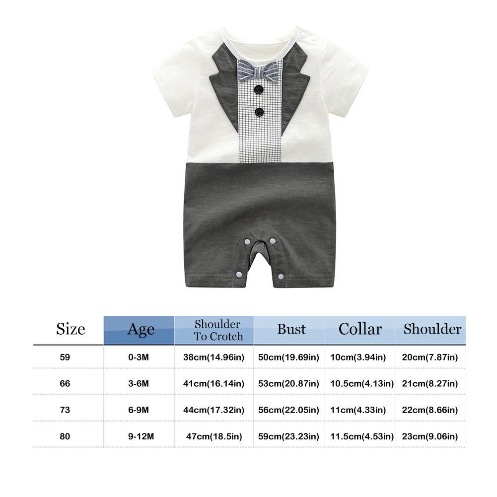 Buy Baby Boys Infant Jumpsuit ShortSleeves Clothes Thin Newborn Summer