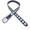 Ins Koreanischer Stuy Schachbrettgürtel Männlicher Trend Unisex PU-Ledergürtel Internet-Berühmtheit High Street