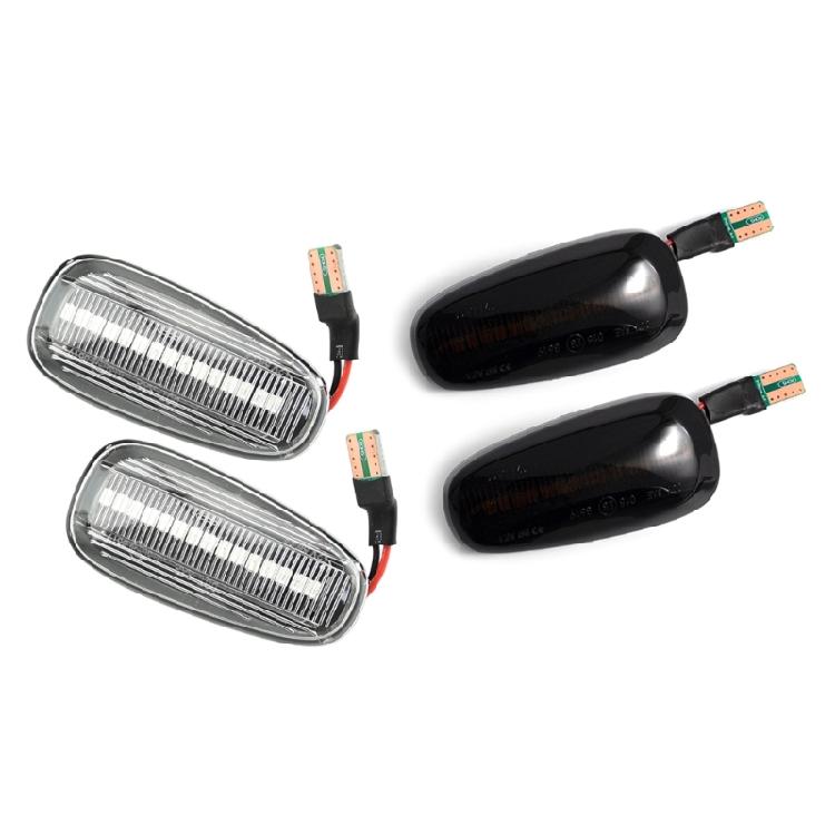 Smoked Dynamic Flowing LED Turn Signal Light for Zafira A F75 Sequential Blinker