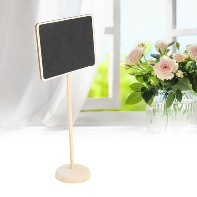 10PCS Reusable Blackboard Sign Easy To Clean Plant Label Tag Garden Label  Wedding Table Decoration
