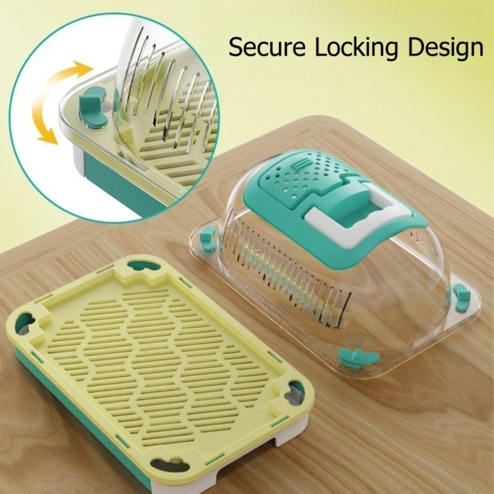 Large Capacity Reptiles Observation Boxes Hand-held Lizards Carrying Case  for Outside