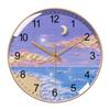 Modern Minimalist Wall Clock Nordic Landscape Ins Style Silent Wall Clock Designer Bedroom Home Decor Orologio Da Parete FYWC