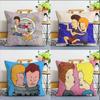 B-Beavis And B-Butt-H-Head World Various Sizes Square Pillow Case For Car Home Bedchamber Decor
