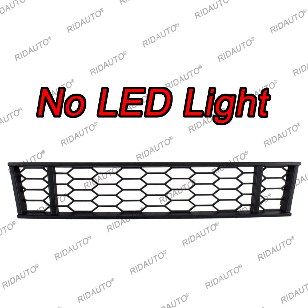 Front Bumper Lower Mesh Grille Small Bumper Grill Accessories For FORD Everest 2023-2025+ Pickup Truck Grills ABS Plastic Grille NO LED Light