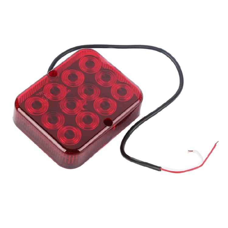 

Energy Saving Tool Less Installation 12 LED Truck Trailer Fog Light Lamp Strobe Warning System for Truck Trailer Safety 1