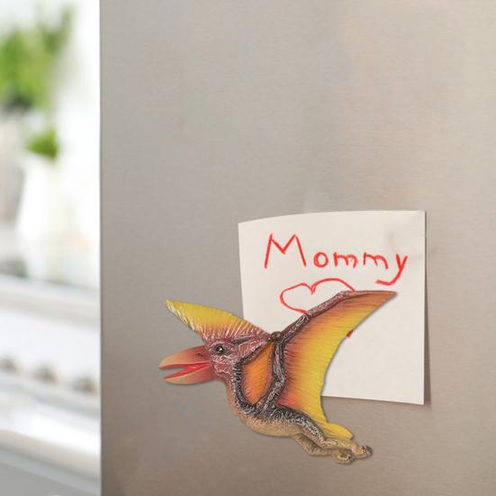 Dinosaurier Kühlschrankmagnet Foto Notizhalter Zuhause Büro Küche Whiteboard Spind Kühlschrank Prähistorisches Wesen Magnetische Dekoration