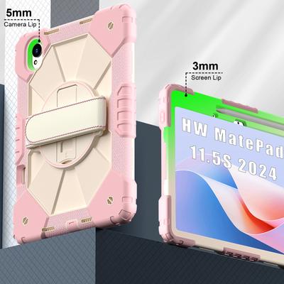 For Huawei MatePad 11.5S Case 2025 Armor Heavy Duty Tablet Case For MatePad 11.5S 2025 Kickstand Rotating Rugged Cover
