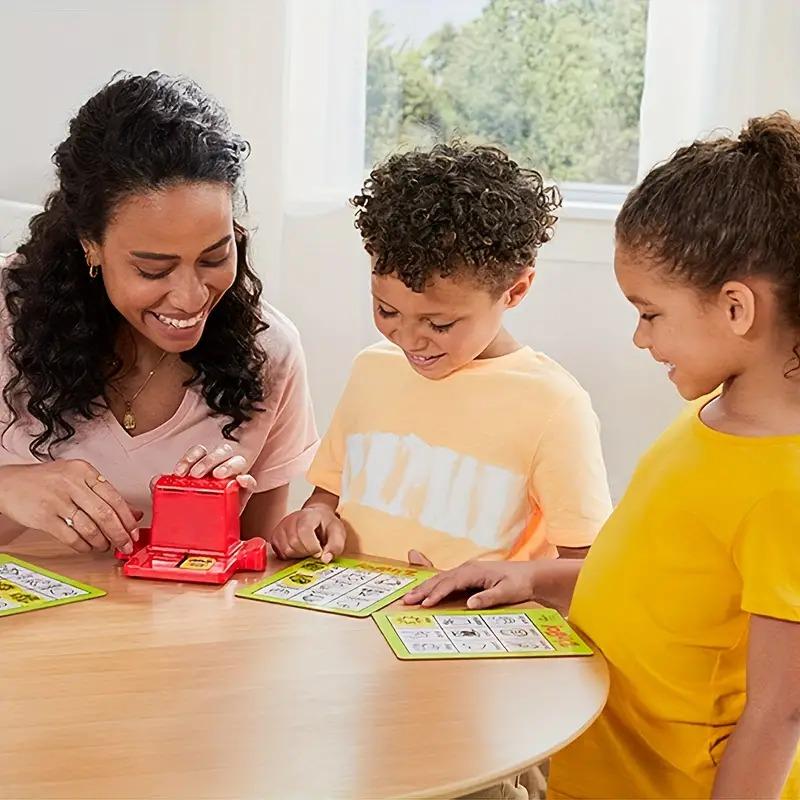 1 Box Of Product Quick Response Ability Puzzle Thinking Table Board Game, Early Reading Game For Preschool To 2nd Grade Gift