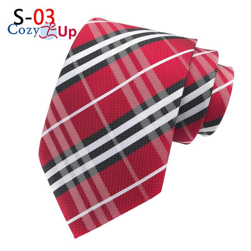 

3,15-дюймовый модный полосатый мужской галстук в клетку с узором пейсли для свадьбы