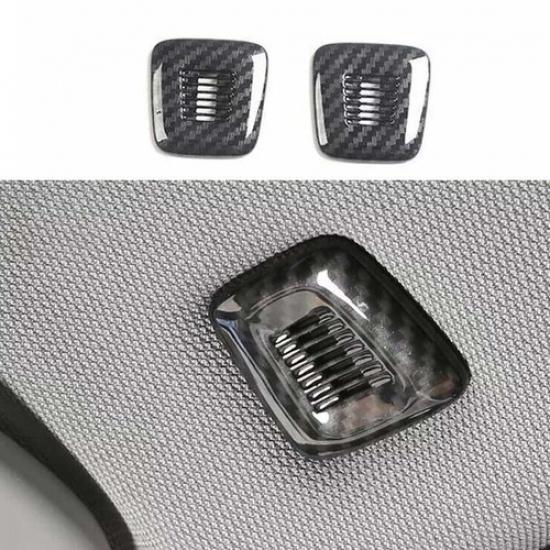 Car Roof Microphone Horn Cover Trim - Fit For BMW X5 G05 Carbon Fiber