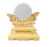 1.5-inch Shinto mirror stand with metal mirror, 8.5cm high, 4.5cm diameter mirror, perfect for Shinto altars and shrines...