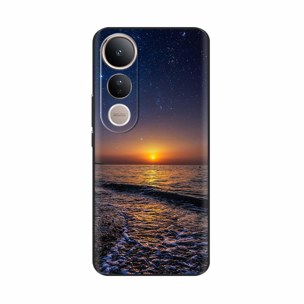

For Vivo V50 Lite 5G 4G Case Fashion Flower Soft High Quality Housing For Vivo V50Lite 4G Back Cover Colorful Phone Casing Funda For Vivo V50 Lite 4G