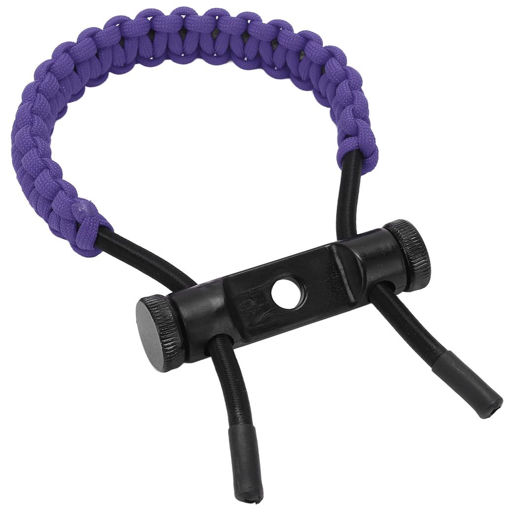 Compound Bow Wrist Sling Wrist Strap Braided Cord Rope Adjustable for Training Exercising