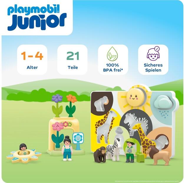 Конструктор пластиковый Playmobil Junior 71655 Действие, 31 деталь