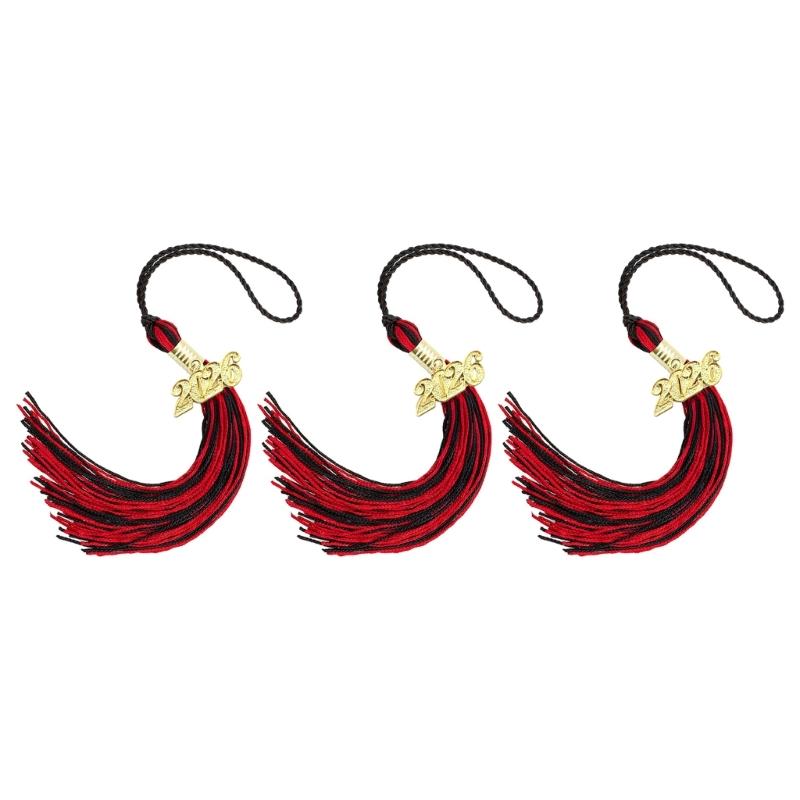2026 Commencement Tassels Featuring Secure Clip Rayon Fabric For Academic And Home Decoration