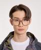Eseubika Asa-C03 Horn-Rimmed Glasses Blue Light Blocking