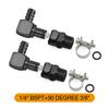 Kraftstoffbenzinleitung Schlauch Schnellverschluss Trennkupplung Kit Set Für BMW R1200GS ADV R1200R/RT S1000RR K1300R K1600GTL HP4 Rninet