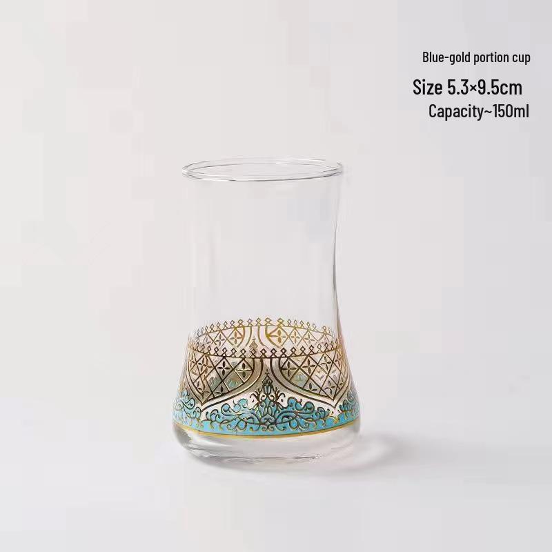 Tasse à café turque raffinée, élégante tasse à thé à motifs pour femmes