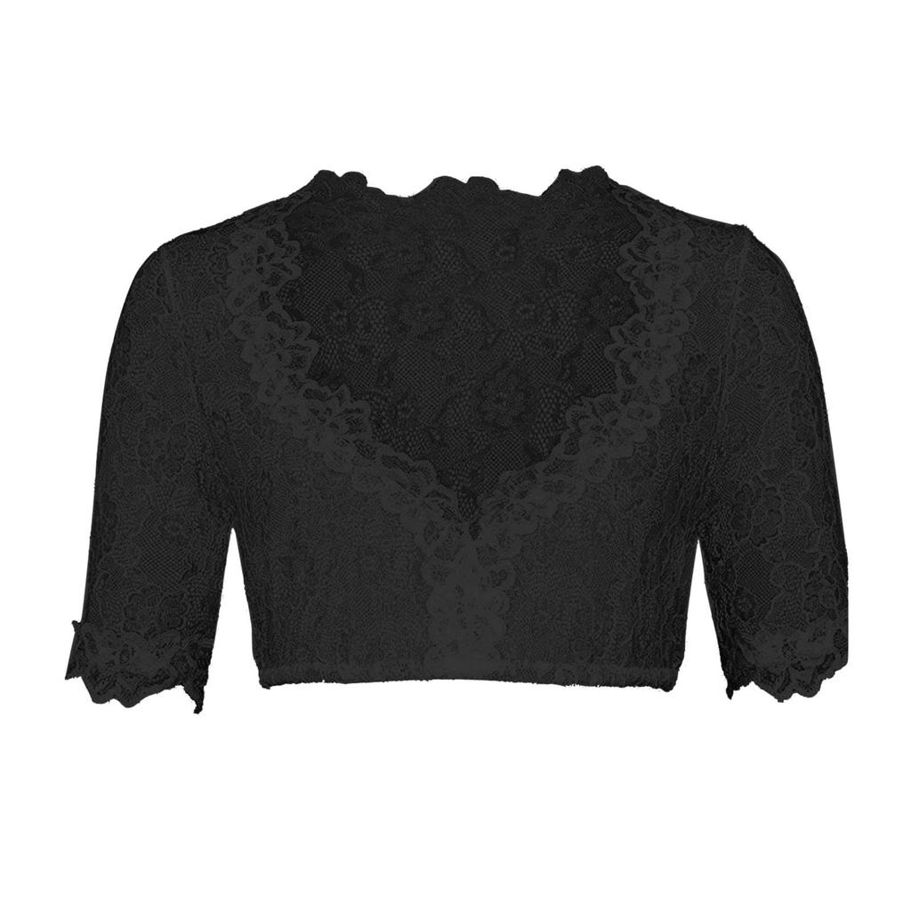 Womens Elegant Bodysuit Bodysuit Lace Blouse For Festival Ladies Elegant Classic Lace Panel Small Blouse Tops