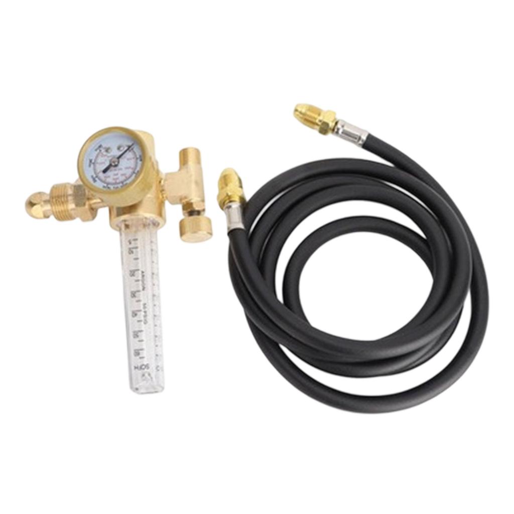 Air Protections Welding Gas Flowmeter For Mig Tig Welding GasFlow Meter Tester CO2 Argon Regulator Set
