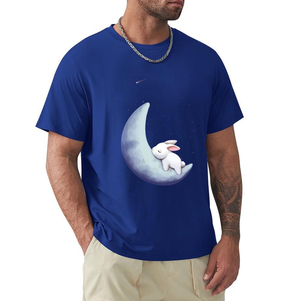 Moon T-Shirt Custom T Shirt Anime Tshirt Tops Luxury Clothes Men
