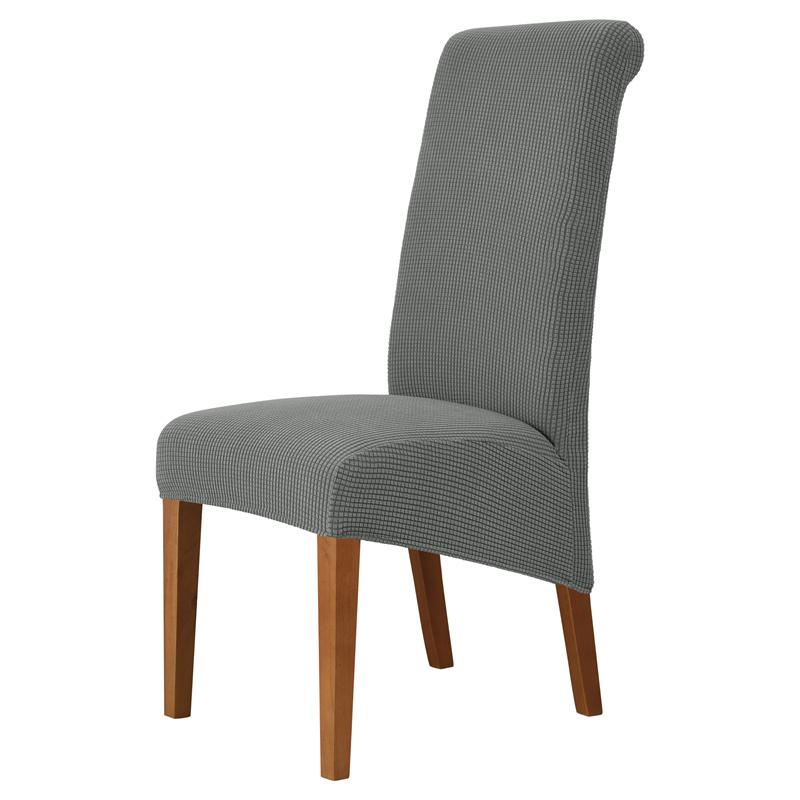 

Cheaper 1PC High Back Chair Cover Stretchable Oversized Chair Protector Modern Thickened Dining Room Chair Covers Universal 1pc