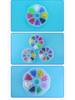 Dental Instrument Silicone Color-Coded Rings: High-Temperature Resistant Sterilization Marking Rings