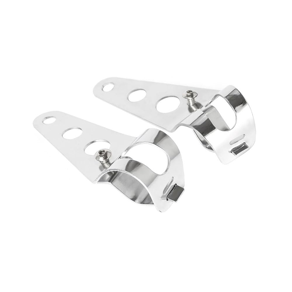 SZYUMO Universal Motorcycle Headlight Mount Bracket Fork Ear Chopper Headlamp Holder Clamp Adjustable Motor Fork Mount 27-36mm