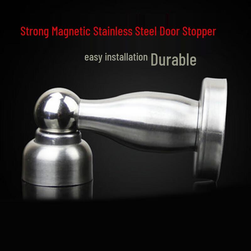 10-Pack Stainless Steel Magnetic Wall/Floor Door Stops