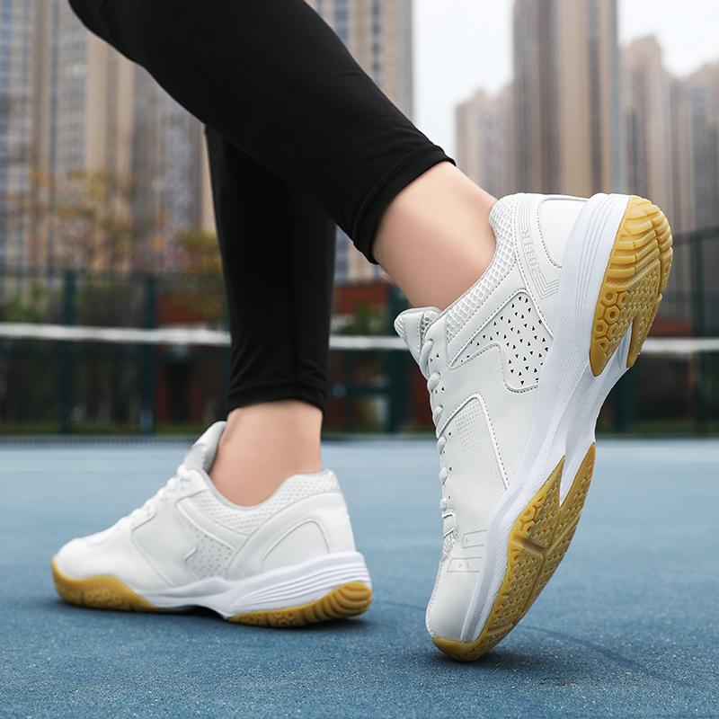 36-45 Couple Plus Size Shock-absorbing Anti Slip Wear-resistant Breathable Tennis Shoes Table Tennis Shoes Badminton Training Shoes