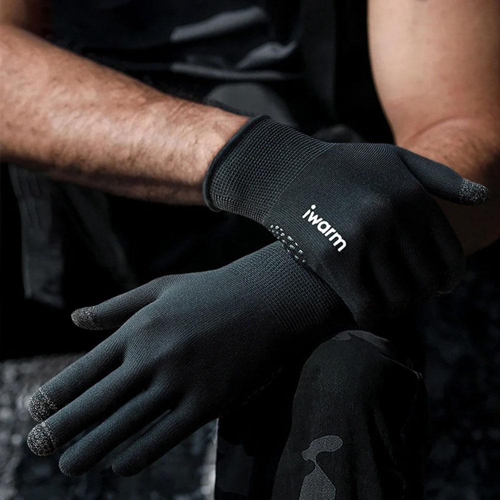 Windproof Winter Warm Gloves Men's Cycling Glove Anti-slip Women Thermal Fleece Glove Full-Finger Fishing Motorcycle Skiing Glove.