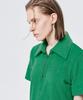 Le Sonnet Terry Zip-Up Dress Green