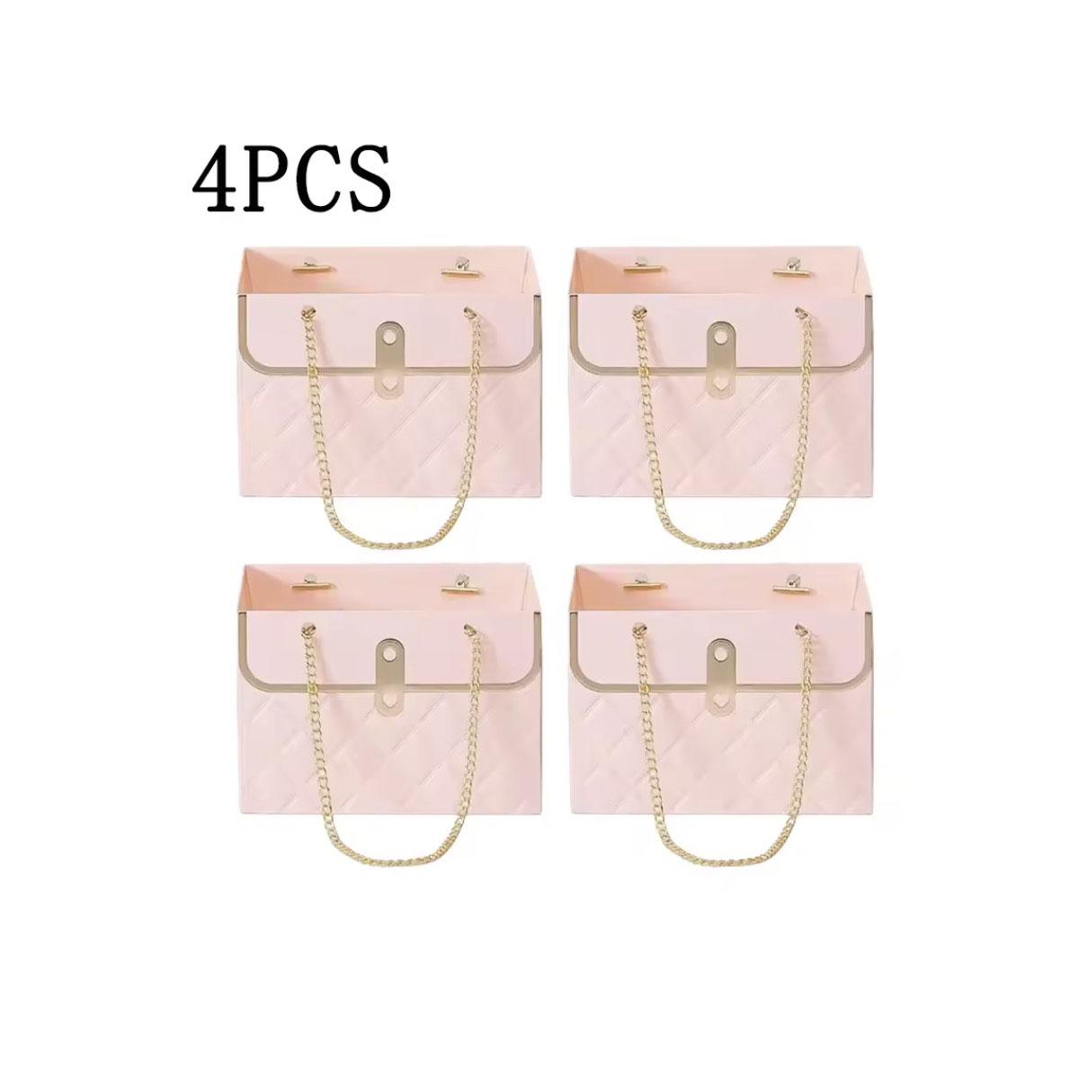 

Цветочная коробка Упаковочная коробка для роз Портативная упаковка для подарков на День святого Валентина, день рождения, бумажный пакет Подарочная коробка Конфеты Торт Цветочный магазин 15x10x10.5cm