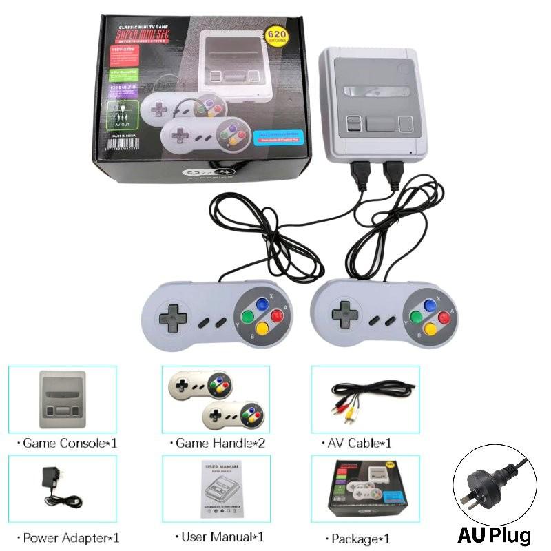 

Retro Super Mini Nes Console With 620 Classic Games For Nostalgic Tv Gaming Fun AU
