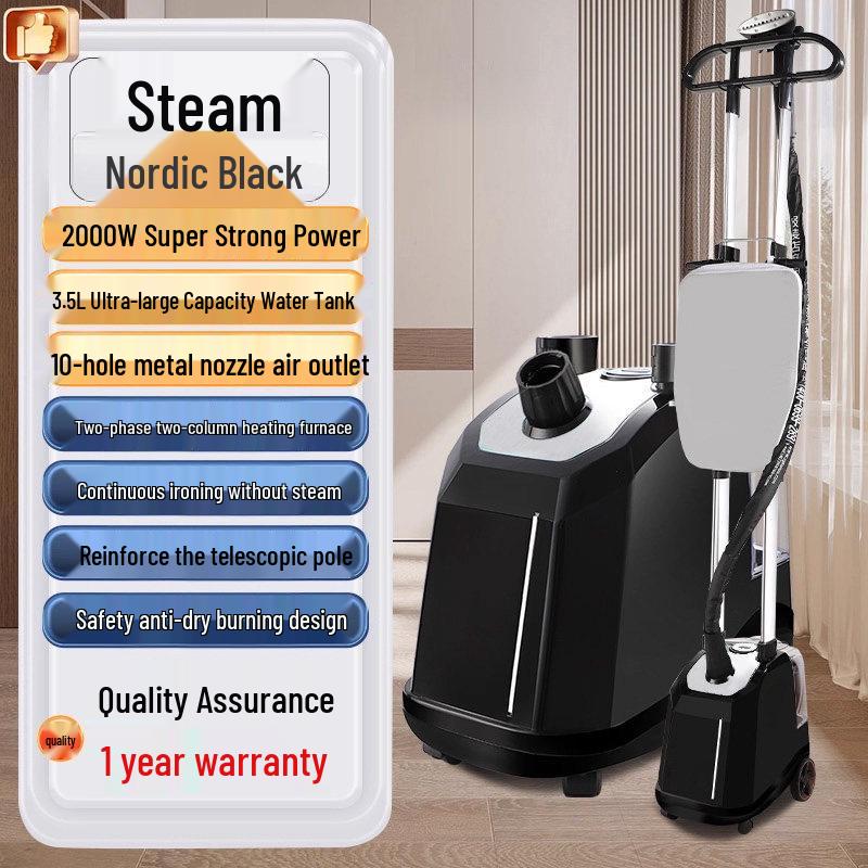 

Jiefumai Commercial Garment Steamer & Flat Ironing Machine White