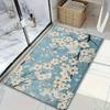 VIKAMA Beautiful Garden Carpet Blossom Doormat Soft Kitchen Rug Welcome Mat Rug For Bedroom Carpet For Live Room Bathroom Mat
