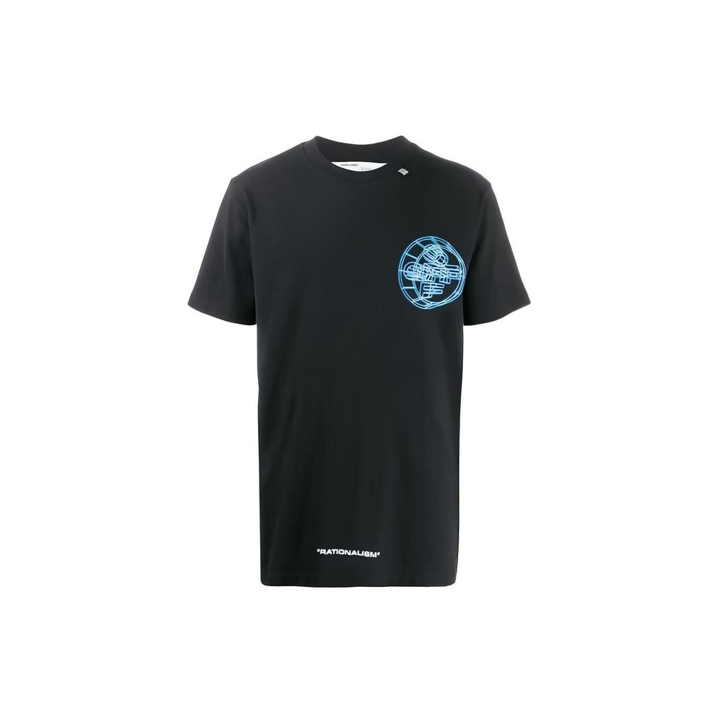 OFF WHITE SS20 T Shirts Men's Crew Neck Moderate Straight Fit OMAA027R201850031088