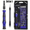 Precision Screwdriver Kit, 54 In 1 with Bits Screwdriver Set, Magnetic Driver Kit with Flexible Shaft, Extension Rod