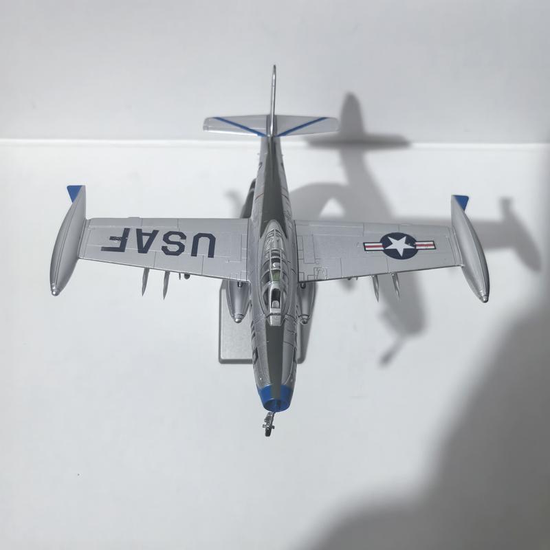 Diecast Metal 1/72 Scale F-84 Thunderjet Fighter Military Model Airplane Collect Gift